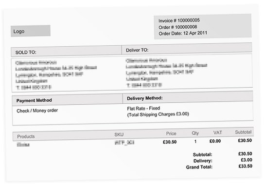 Magento Invoice After